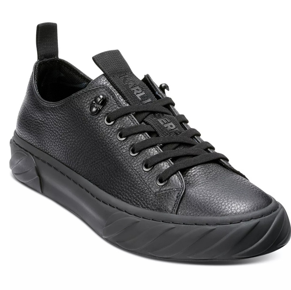 Men's Tumbled Leather Low Top Sneaker/Shoes 12M